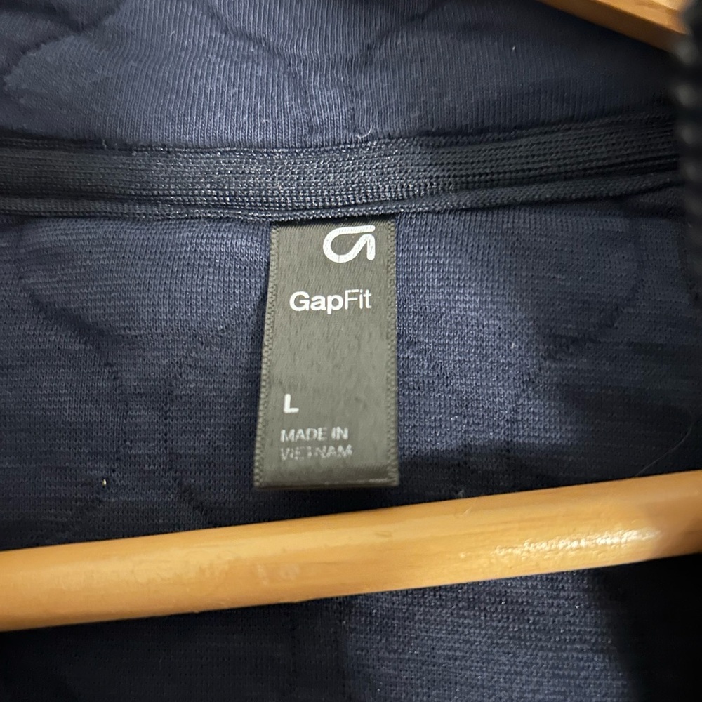 Gap Navy Quilted Jacket - image 2